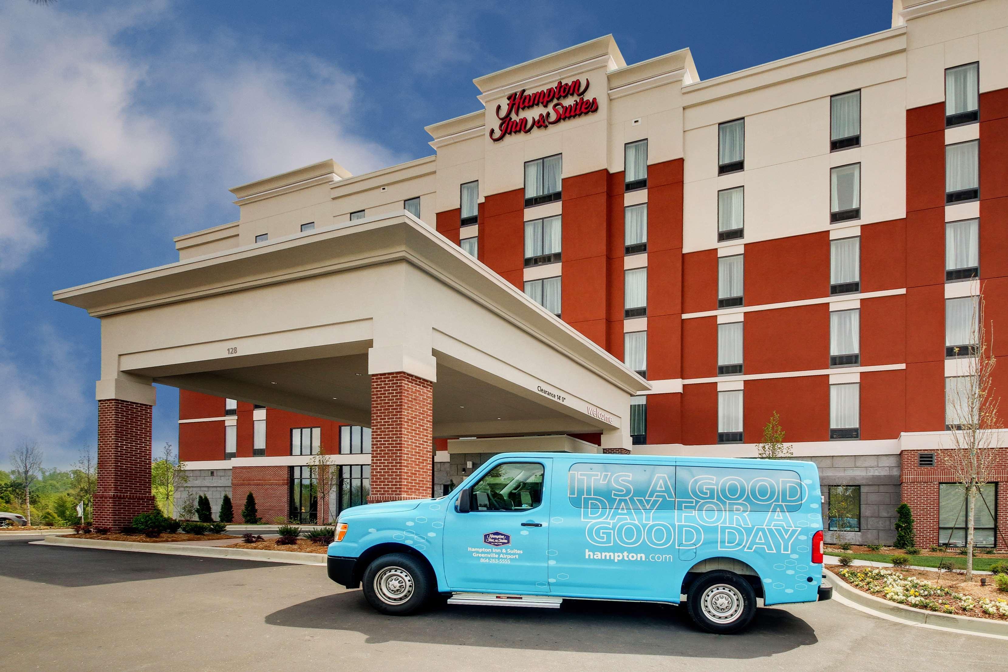 Hampton Inn & Suites Greenville Airport Esterno foto